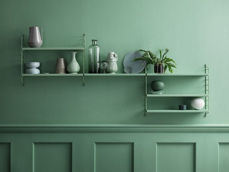 Das modulare Regalsystem von STRING bei DANIA Luxemburg – skandinavisches Design 